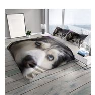 Monohome Husky 3D Pamuk Saten Çift Kişilik 200x220 cm Nevresim Takımı