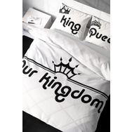 Monohome Kingdom Room 3D Renkli Çift Kişilik 200x220 cm Nevresim Takımı