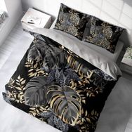Monohome Leaf 3D Pamuk Saten Çift Kişilik 200x220 cm Nevresim Takımı