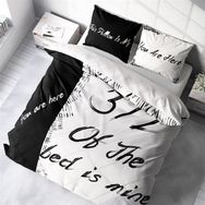 Monohome My Bed 3D Pamuk Saten Çift Kişilik 200x220 cm Nevresim Takımı