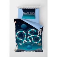 Monohome Number Space 3d Pamuk Saten Çocuk Nevresim Takımı