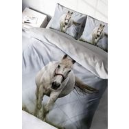 Monohome Rebel Horse Naturel Çift Kişilik Nevresim Takımı