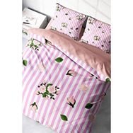 Monohome Scattered Roses Naturel Çift Kişilik Nevresim Takımı