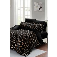 Monohome Sık Dokuma Pamuk Saten 3D Özel Tasarım Animal Print Çift Kişilik Nevresim Takımı