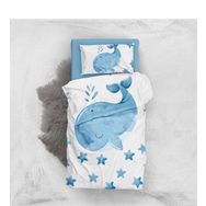Monohome Small Dolphin 3D Bebek 100x150 cm Nevresim Takımı