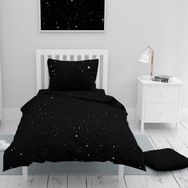 Monohome Starly Night 3D Pamuk Saten Tek Kişilik 160x220 cm Nevresim Takımı