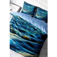 Monohome Wavy Sea 3D Pamuk Saten Çift Kişilik 200x220 cm Nevresim Takımı