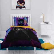 Monohome Yarasa Adam 3D Pamuk Saten Çocuk 160x220 cm Nevresim Takımı