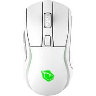 Monster Pusat Reflex Pro Beyaz RGB Şarjlı Optik Kablosuz Oyuncu Mouse