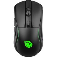 Monster Pusat Reflex Pro Siyah RGB Şarjlı Optik Kablosuz Oyuncu Mouse