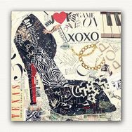 Montaine By Cadran MTU037 Retro Style 30x30 cm Mdf Tablo