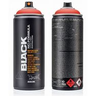 Montana Black 400 ml Black Sprey Boya