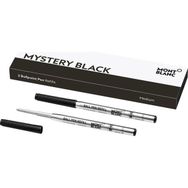 Montblanc 128211 2 Refill Medium Mystery Black Tükenmez Kalem