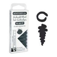 Monteverde G305MB Midnight Black Dolma Kalem Kartuşu