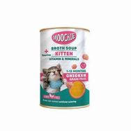 Moochie 135 ml Et Suyu İçerisinde Tavuklu Çorba Yavru Kedi Ödülü