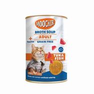 Moochie 135 ml Et Suyu İçerisinde Ton Balıklı Çorba Yetişkin Kedi Ödülü