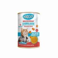 Moochie 135 ml Somonlu ve Bal Kabaklı Tahılsız Kısırlaştırılmış Kedi Çorbası