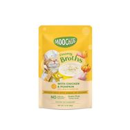 Moochie 40 gr Parça Tavuk Etli ve Balkabaklı Tahılsız Kedi Çorbası