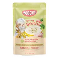 Moochie 40 gr Tavuklu Brokolili Tahılsız Kedi Çorbası