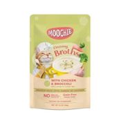 Moochie Parça Tavuk ve Brokolili Tahılsız 40 gr Kedi Yaş Mama