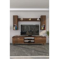 Moonlife Ceviz İstanbul Dolaplı Tv Ünitesi