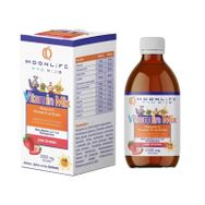 Moonlife Pro Kids Vitamin C D Çinko Beta Glukan Çilek Aromalı 150 ml Sıvı