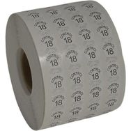 Moonstar 18 No 5 Rulo 50.000 Adet Etiketleme Makinesi Kontrol Etiket