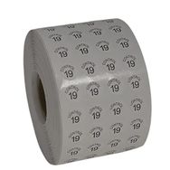 Moonstar 19 No 5 Rulo 50.000 Adet Etiketleme Makinesi Kontrol Etiket