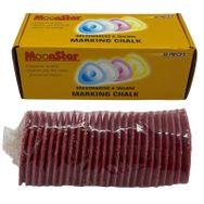 Moonstar Kırmızı 25 Adet Killi Çizgi Taşı