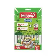 Moow Yengeçli Istakozlu ve Keçi Sütlü Yetişkin Sıvı 6x12 gr Kedi Ödül Maması