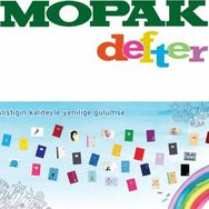 Mopak Çizgili A4 96 Yaprak Metod Defteri
