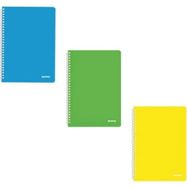 Mopak Neon Serisi 3'lü Pp Kapak 96 Yaprak Kareli Spiralli Defter