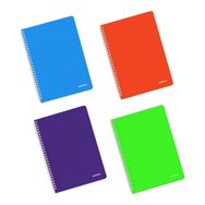 Mopak Pp Kapak A4 60 Yaprak Kareli 4'lü Spiralli Defter