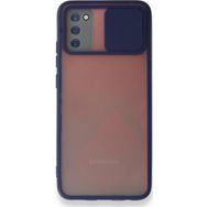 Mor Aksesuar Samsung Galaxy A02s Palm Kamera Koruma Kapaklı Silikon Kılıf
