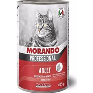 Morando 405 gr Biftek Parçacikli Yetişkin Kedi Mamasi