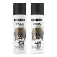 Morfose Mech Black Siyah 2x150 ml Saç Boyası Spreyi