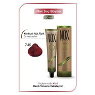 Morfose Nox 7.65 Contrast Kızıl 60 ml Bitisel Saç Boyası