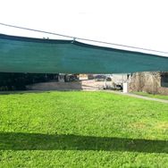 Morilu %75 4x12 mt Şeritli Halkalı Yeşil Çit Filesi