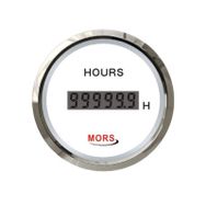 Mors Beyaz Dijital Motor 12-24V Zaman Saati