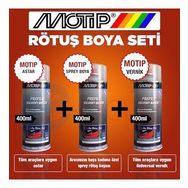 Motip Colors Motors Audi Kod: LY3N Dynamic Kırmızı Motip Sprey Rötuş Boya Seti