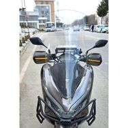 Motocam Honda PCX 2018-2020 Model 83 cm Füme Renkli 4 mm Uzun Ön Cam