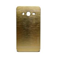 Motomo Samsung Core 2 G355 Gold Metal Kılıf