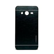 Motomo Samsung Core Prime G360 Siyah Metal Kılıf