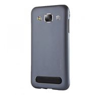 Motomo Samsung Galaxy E5 New Metal TPU Lacivert Arka Kapak