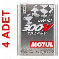 Motul 300V Trophy 0W40 2 lt 4'lü Motor Yağı