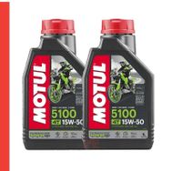Motul 5100 4T 15W-50 1 lt 2'li Motosiklet Yağı