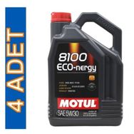 Motul 8100 Eco-Nergy 5W30 4 lt 4'lü Motor Yağı