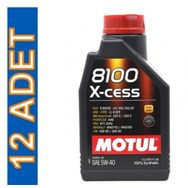 Motul 8100 X-CESS 5W40 1 lt 12'li Motor Yağı