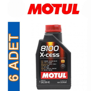 Motul 8100 X-CESS 5W40 1 lt 6'lı Motor Yağı