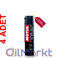 Motul C4 Chain Lube FL 400 ml 4'lü Motosiklet Yağı
